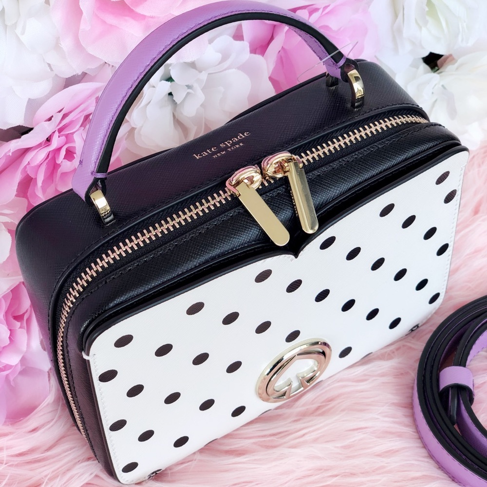 Kate Spade Vanity Cabana Polka Dot Bag - Picture 4 of 8